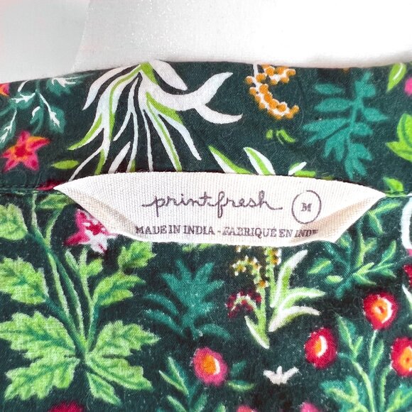 Printfresh Unicorn Garden Pajama Top - Green - Picture 7 of 12